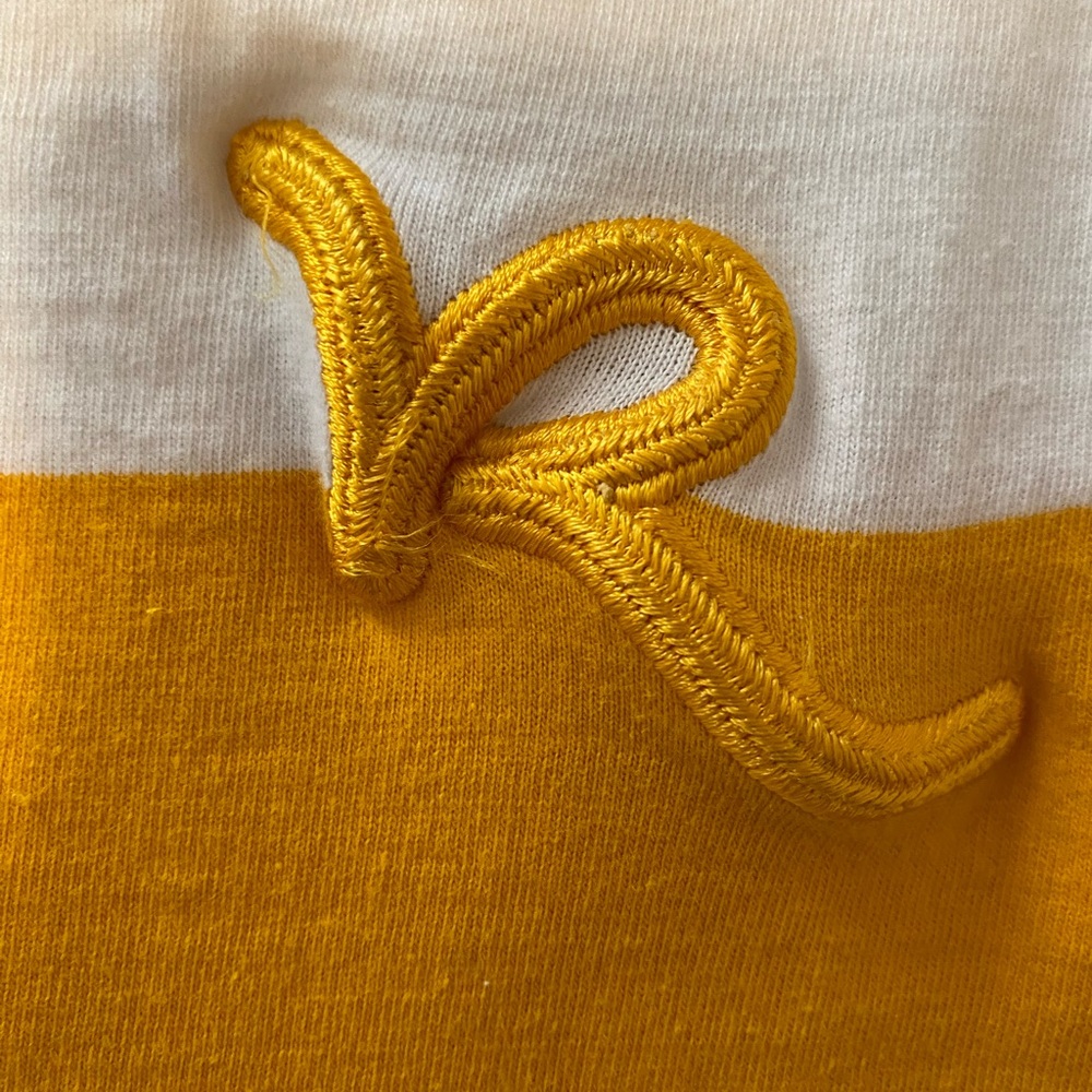 Rocawear Yellow and White Striped Tee - Picture 5 of 5